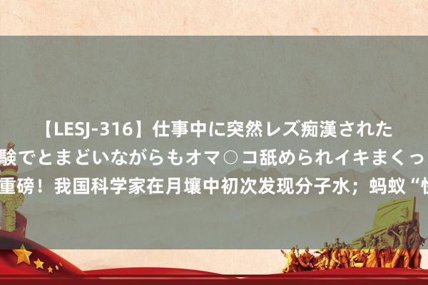 【LESJ-316】仕事中に突然レズ痴漢された私（ノンケ）初めての経験でとまどいながらもオマ○コ舐められイキまくっちゃいました！ 重磅！我国科学家在月壤中初次发现分子水；蚂蚁“快照识途”助力微型机器东说念主自主导航