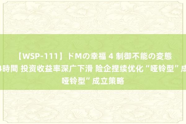 【WSP-111】ドMの幸福 4 制御不能の変態ボディ4時間 投资收益率深广下滑 险企捏续优化“哑铃型”成立策略